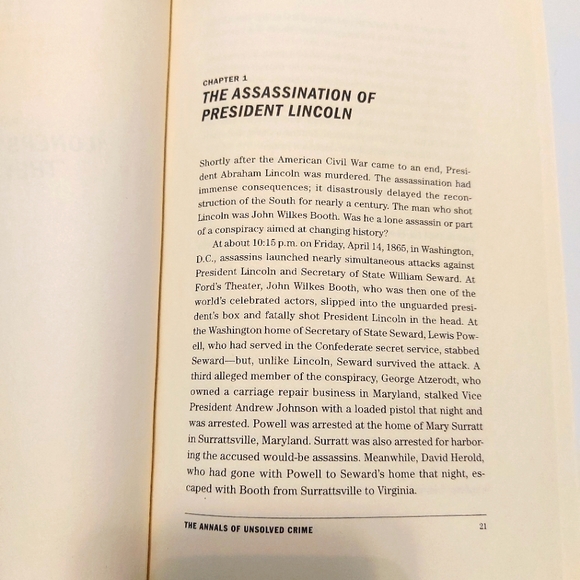 The Annals of Unsolved Crime by Edward Jay Epstein. True Crime Stories - Picture 10 of 10